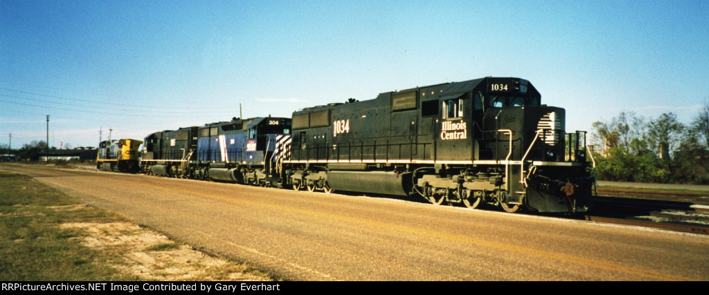 IC SD70 #1034 - Illinois Central